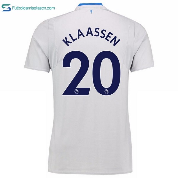 Camiseta Everton 2ª Klaassen 2017/18